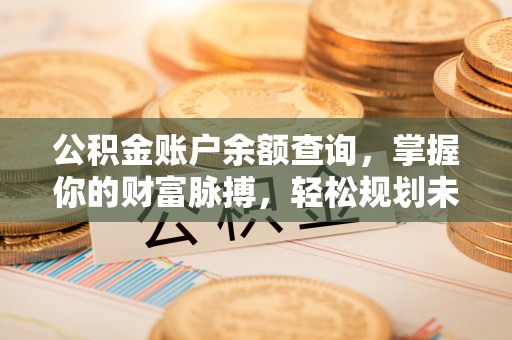 冷水滩公积金账户余额查询，掌握你的财富脉搏，轻松规划未来