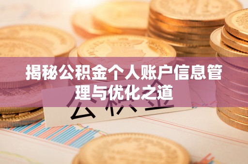 冷水滩揭秘公积金个人账户信息管理与优化之道