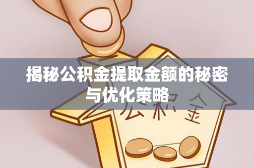 冷水滩揭秘公积金提取金额的秘密与优化策略