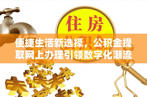 冷水滩便捷生活新选择，公积金提取网上办理引领数字化潮流