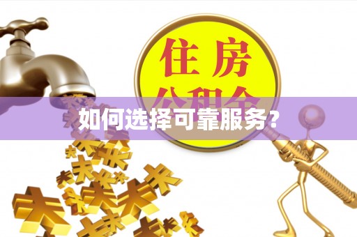 冷水滩如何选择可靠服务？