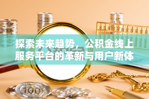 冷水滩探索未来趋势，公积金线上服务平台的革新与用户新体验