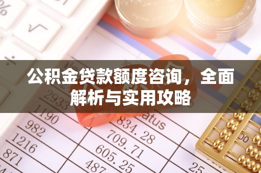 冷水滩公积金贷款额度咨询，全面解析与实用攻略