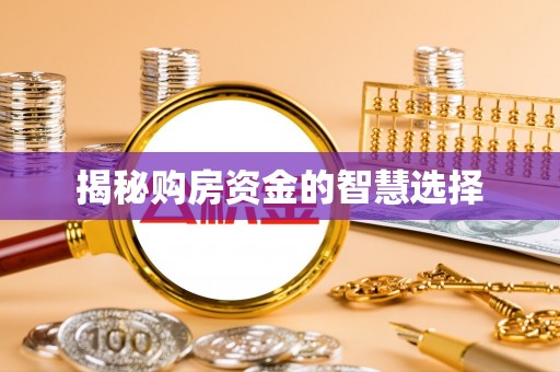 冷水滩揭秘购房资金的智慧选择