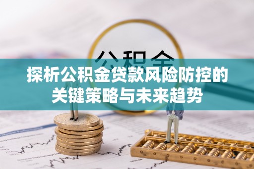 冷水滩探析公积金贷款风险防控的关键策略与未来趋势
