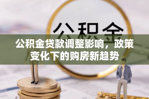 冷水滩公积金贷款调整影响，政策变化下的购房新趋势