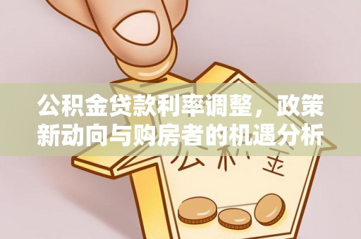 冷水滩公积金贷款利率调整，政策新动向与购房者的机遇分析