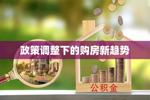 冷水滩政策调整下的购房新趋势