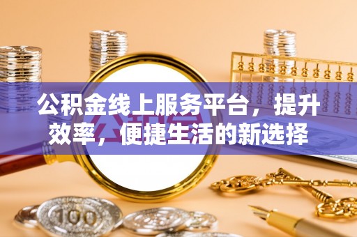 冷水滩公积金线上服务平台，提升效率，便捷生活的新选择