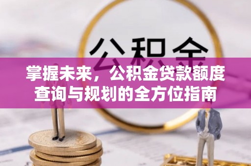 冷水滩掌握未来，公积金贷款额度查询与规划的全方位指南