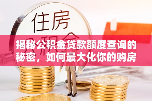 冷水滩揭秘公积金贷款额度查询的秘密，如何最大化你的购房资金？