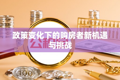冷水滩政策变化下的购房者新机遇与挑战